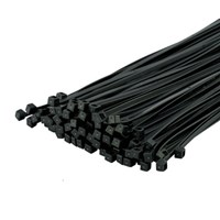 Black Cable Ties 2.5 x 100mm - 100 Pieces by Workshop Plus