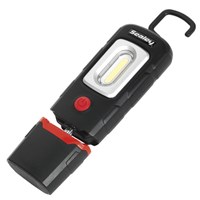 Sealey rechargable Cob type LED inspection lamp Black by Workshop Plus