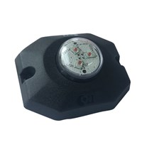 LED 12-24V Hide-away Amber flashing warning light  by Workshop Plus