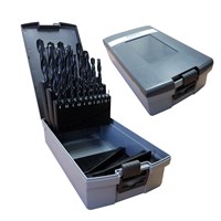 High Speed Steel Drill Bits Metric Set - 25 Pieces by Workshop Plus