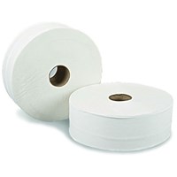 2 Ply Mini Jumbo Toilet Rolls - 12 Pieces by Workshop Plus